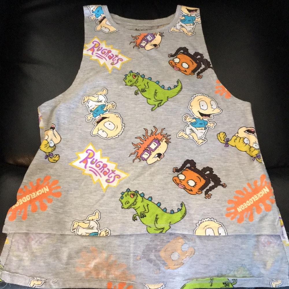 Rugrats crop tank💙